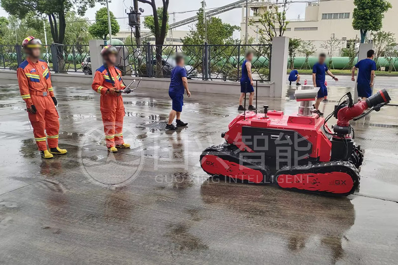 某港區專職消防救援隊驗收交付